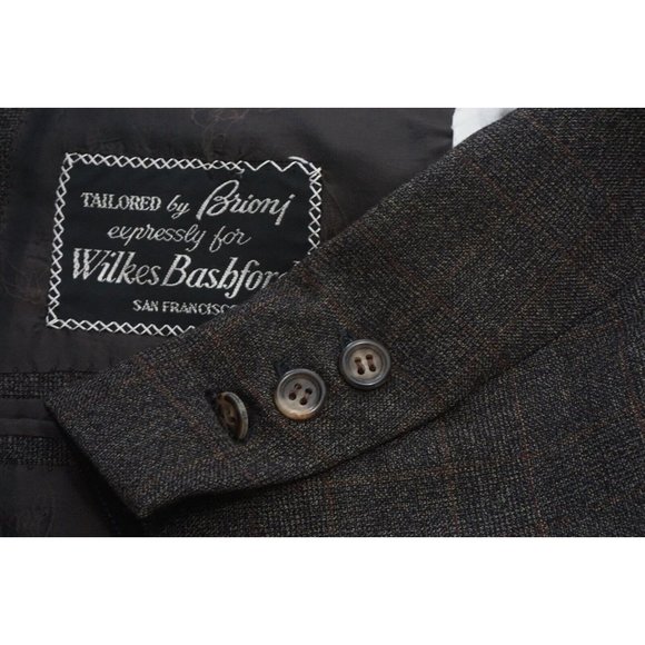 Costume 2 Pièces Isaia Napoli - Tissu Canvas Marron (coton Mélangé) - Taille 44R - Pantalon 36/37 - Neuf